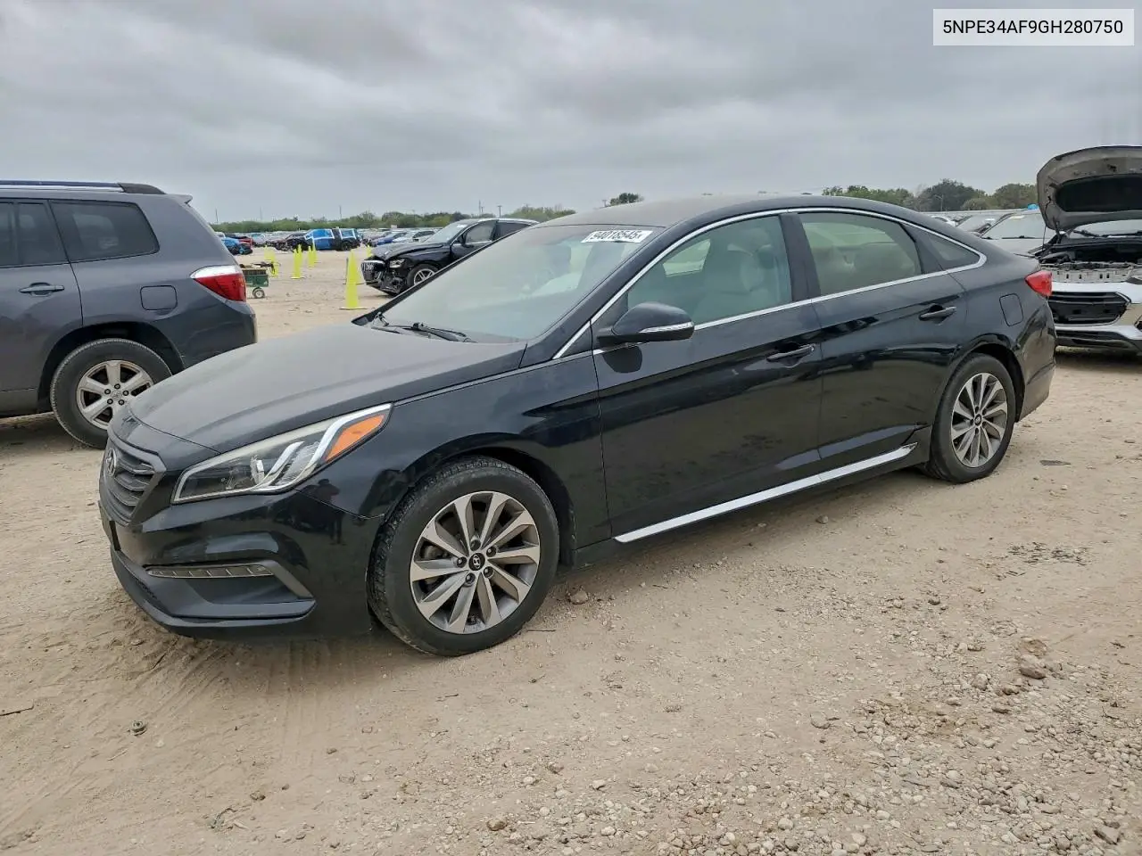 5NPE34AF9GH280750 2016 Hyundai Sonata Sport