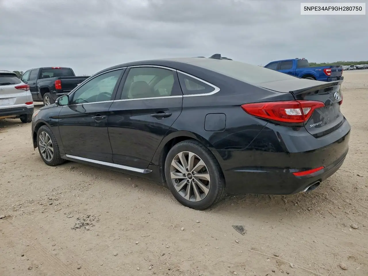 5NPE34AF9GH280750 2016 Hyundai Sonata Sport