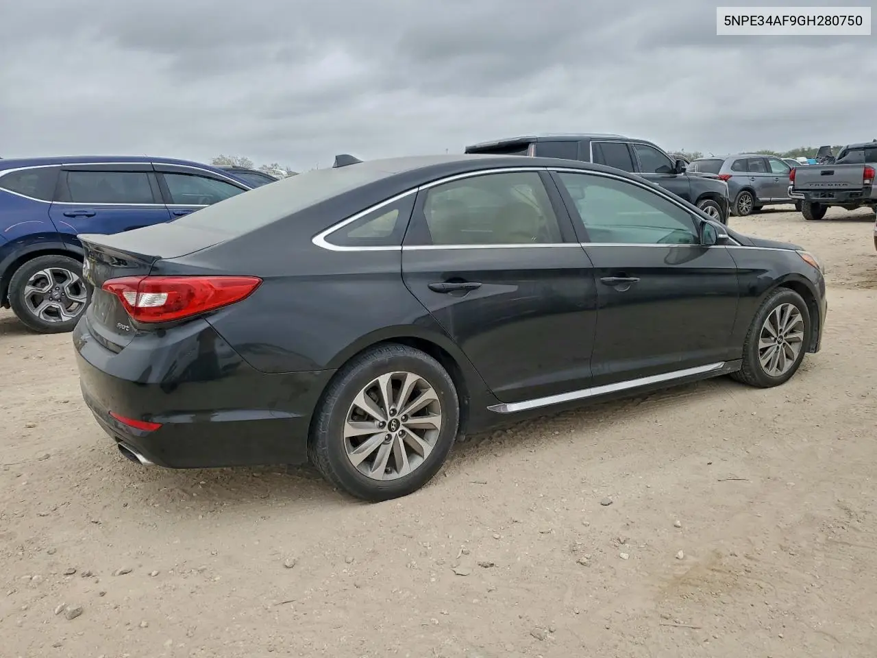 5NPE34AF9GH280750 2016 Hyundai Sonata Sport