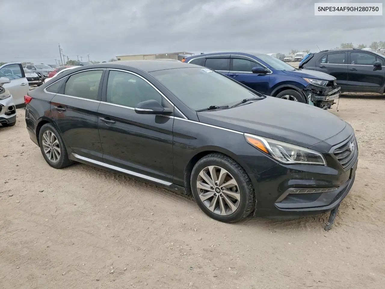 5NPE34AF9GH280750 2016 Hyundai Sonata Sport