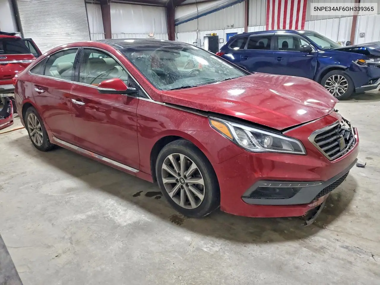 5NPE34AF6GH339365 2016 Hyundai Sonata Sport
