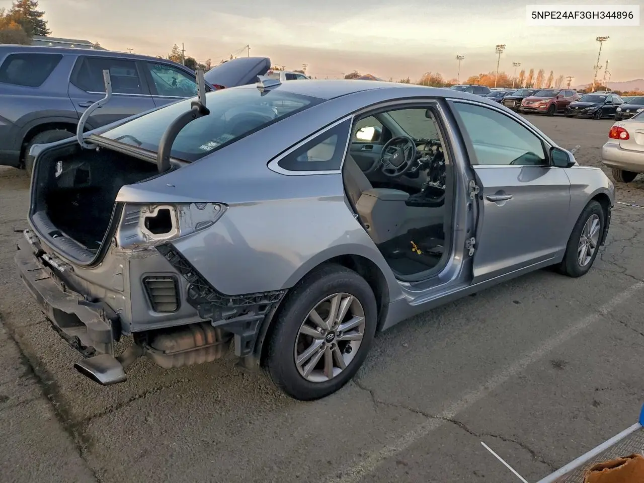 5NPE24AF3GH344896 2016 Hyundai Sonata Se
