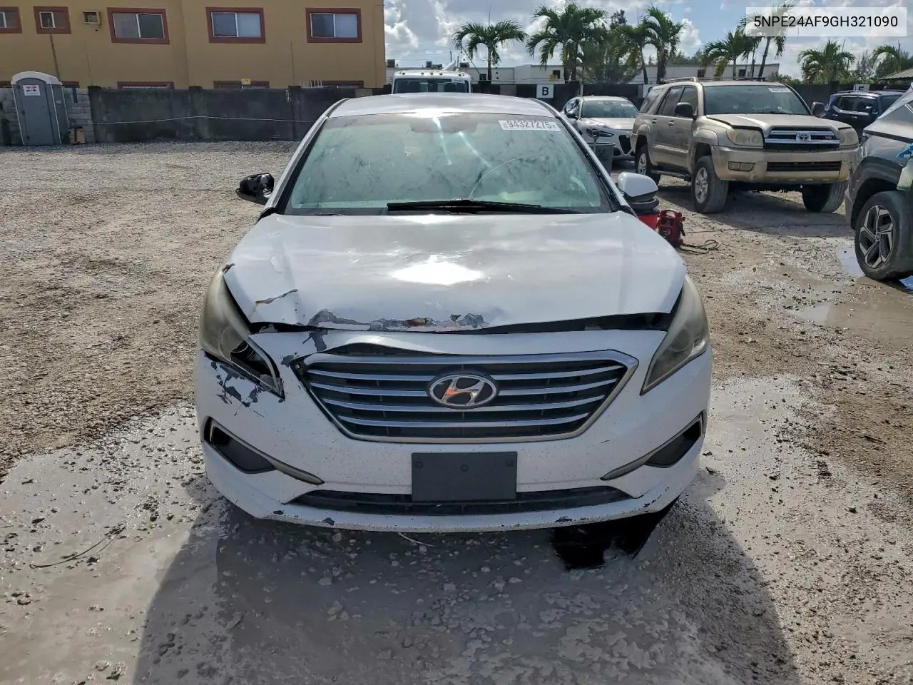 5NPE24AF9GH321090 2016 Hyundai Sonata Se