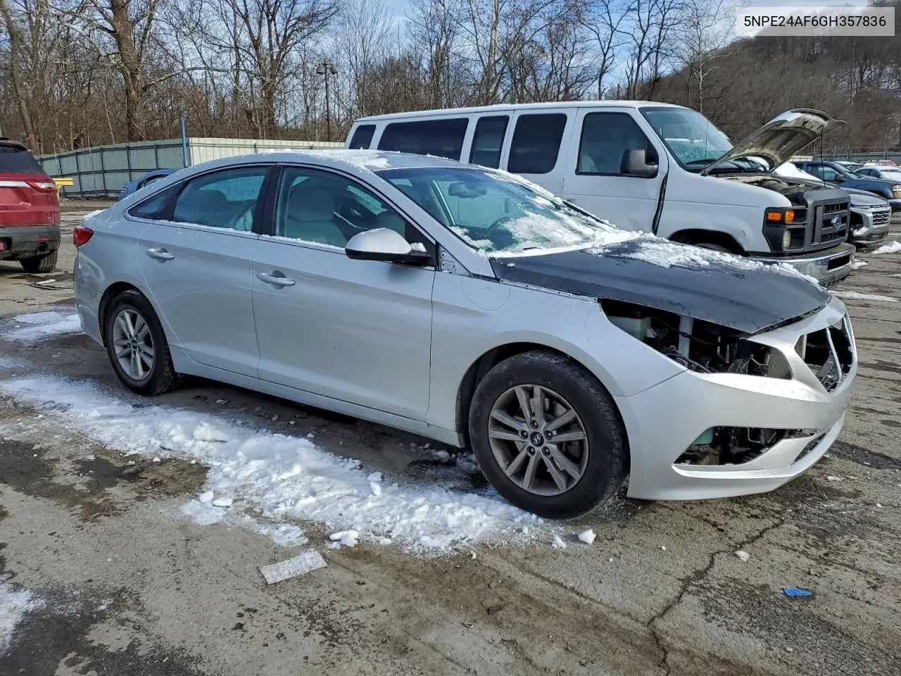 5NPE24AF6GH357836 2016 Hyundai Sonata Se