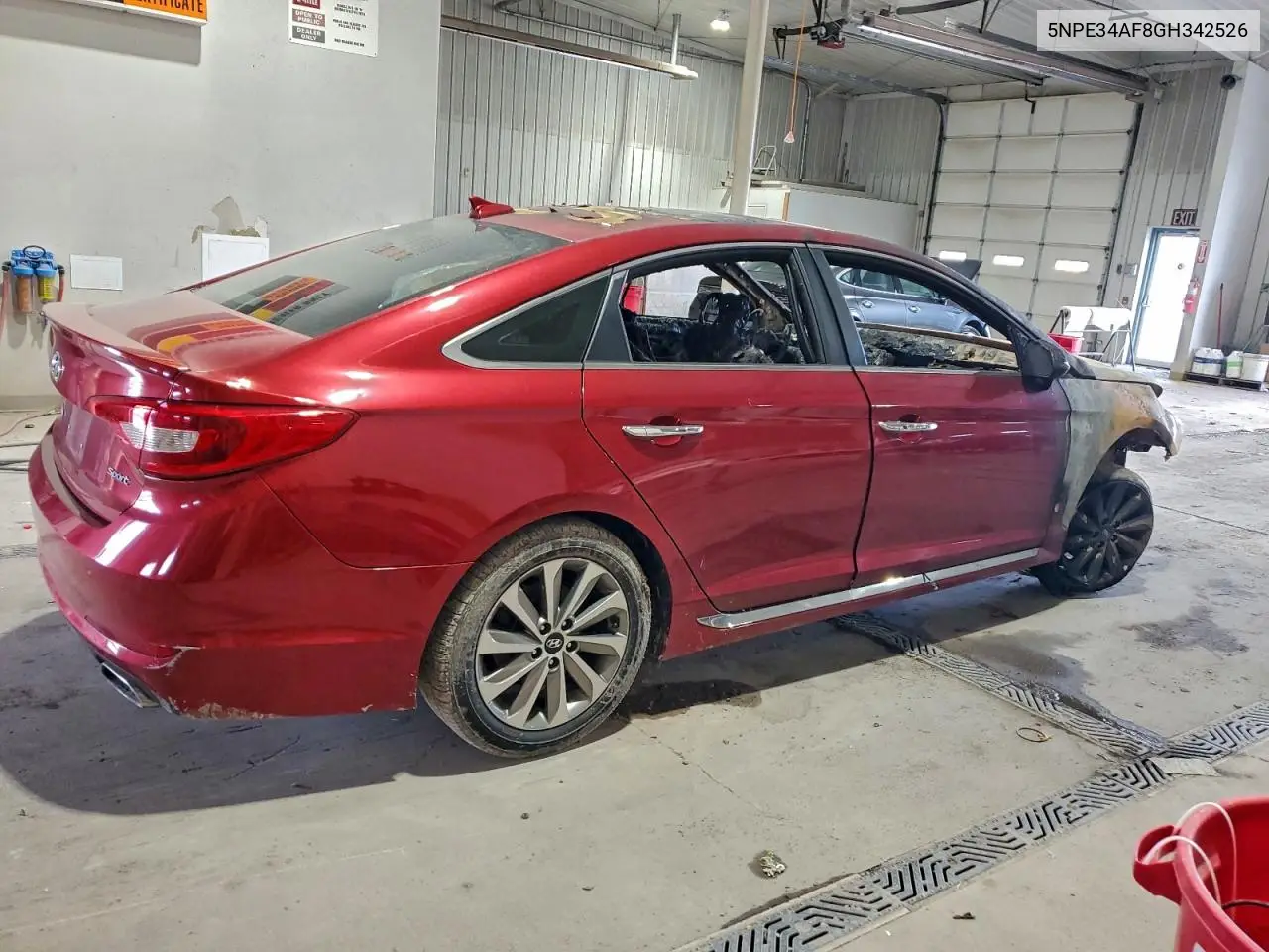 5NPE34AF8GH342526 2016 Hyundai Sonata Sport