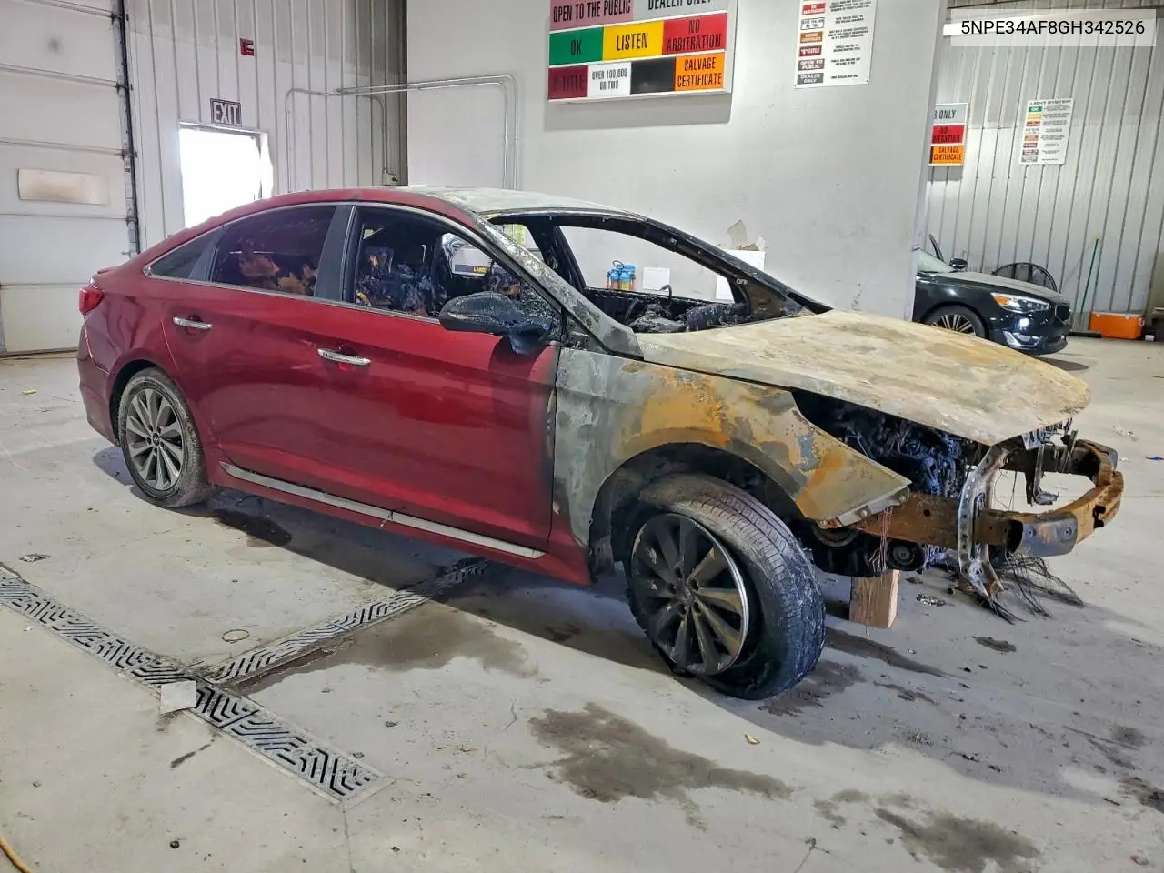 5NPE34AF8GH342526 2016 Hyundai Sonata Sport