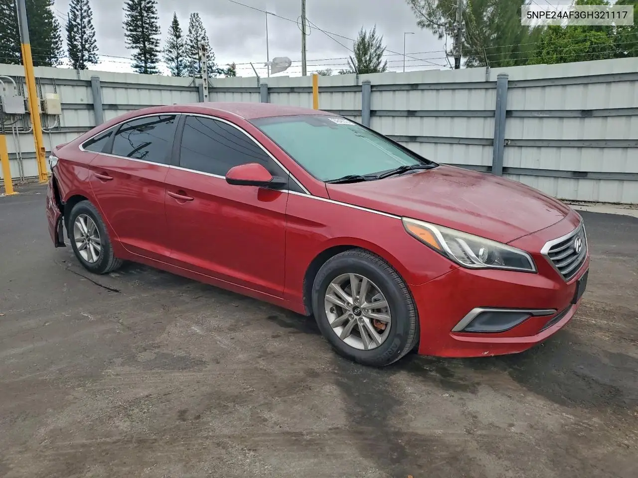5NPE24AF3GH321117 2016 Hyundai Sonata Se