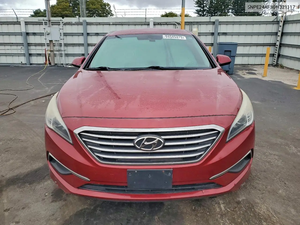 5NPE24AF3GH321117 2016 Hyundai Sonata Se