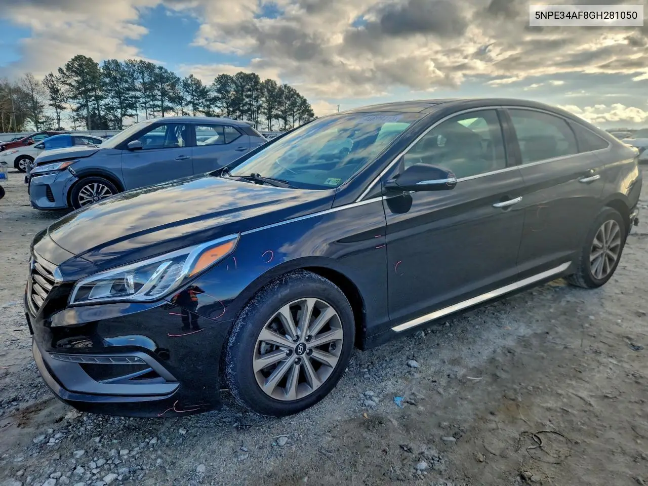 5NPE34AF8GH281050 2016 Hyundai Sonata Sport