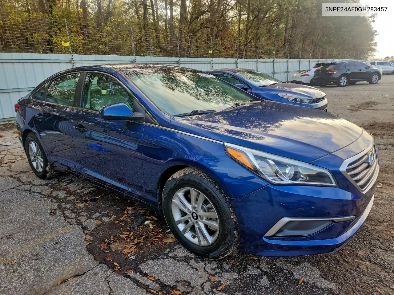5NPE24AF0GH283457 2016 Hyundai Sonata Se