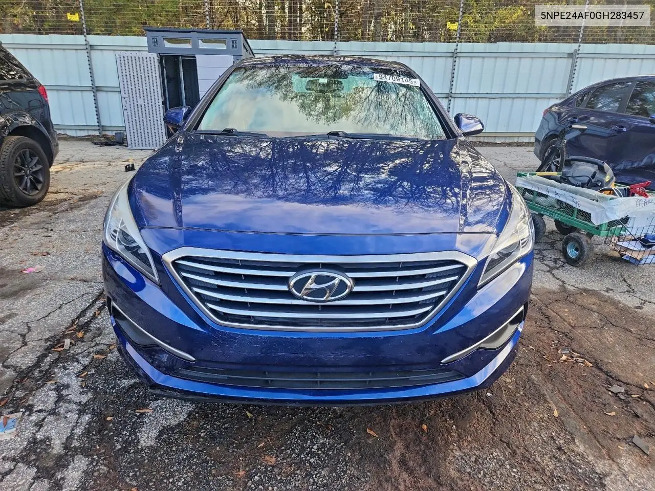5NPE24AF0GH283457 2016 Hyundai Sonata Se