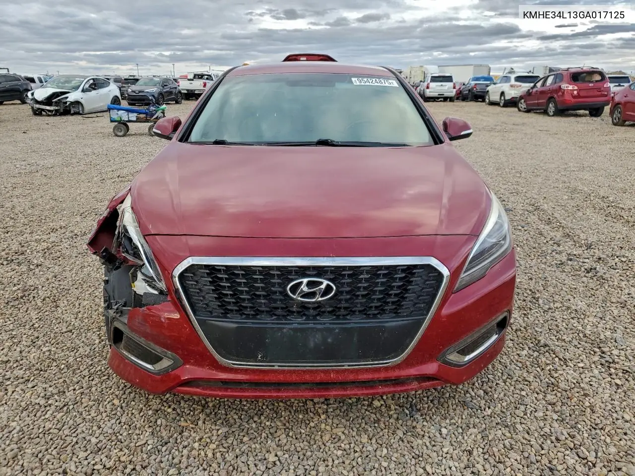 KMHE34L13GA017125 2016 Hyundai Sonata Hybrid