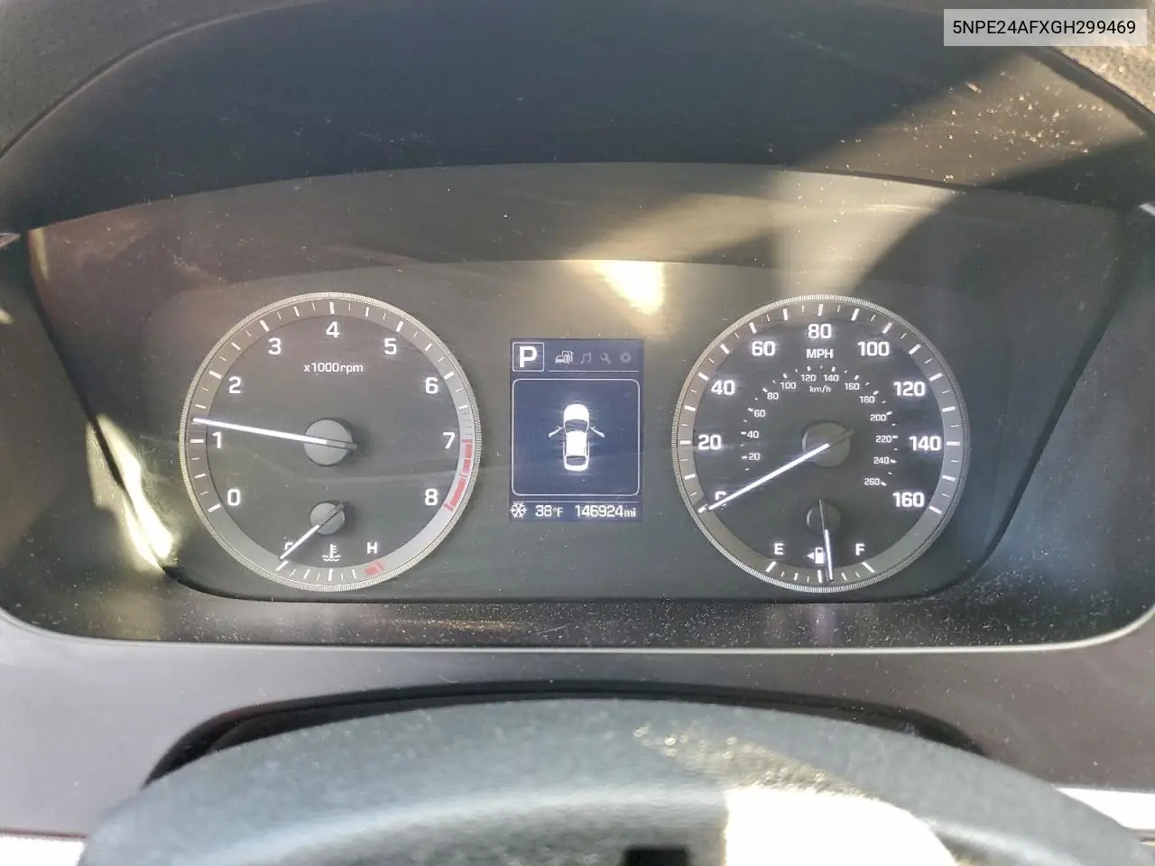 5NPE24AFXGH299469 2016 Hyundai Sonata Se