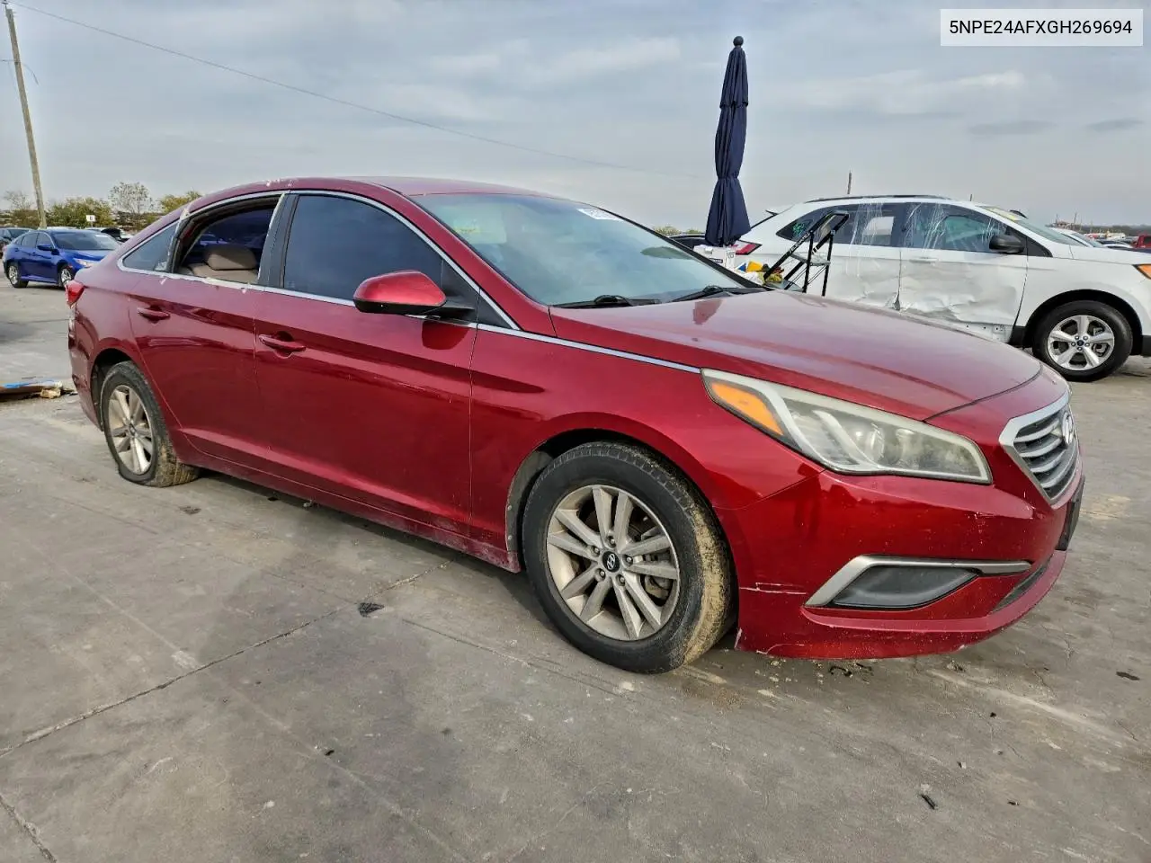 5NPE24AFXGH269694 2016 Hyundai Sonata Se