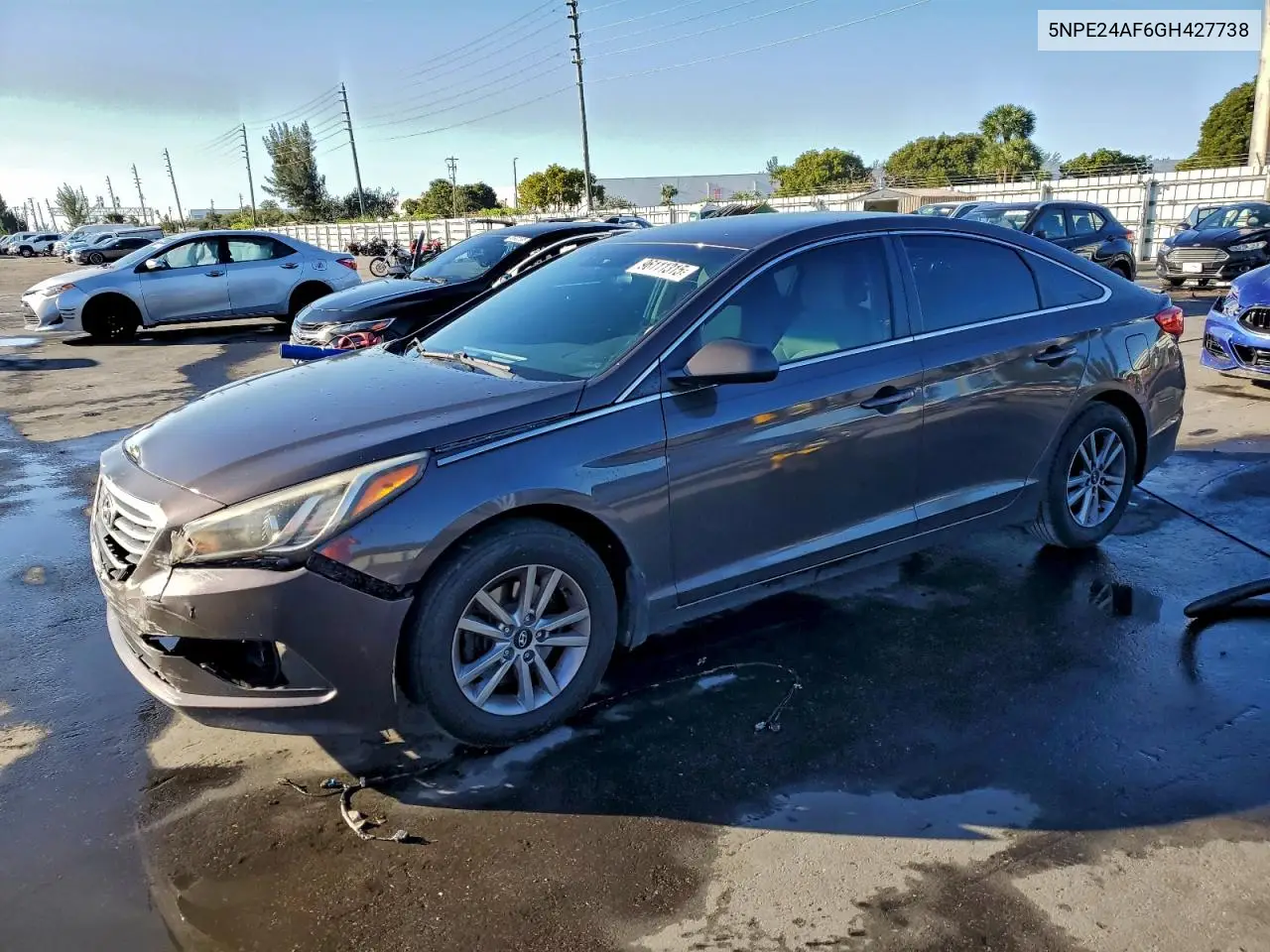 5NPE24AF6GH427738 2016 Hyundai Sonata Se