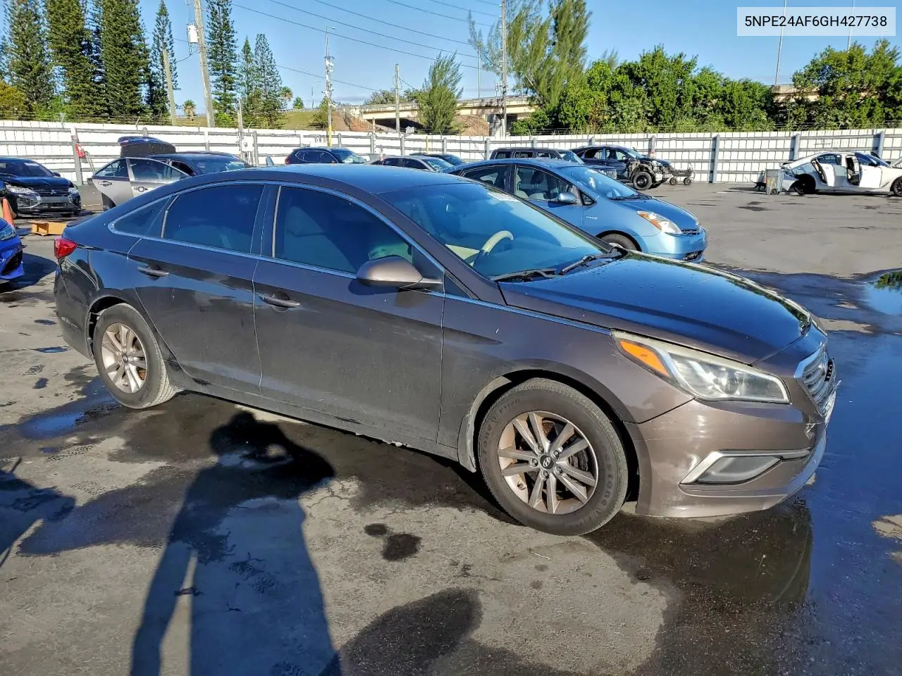 5NPE24AF6GH427738 2016 Hyundai Sonata Se