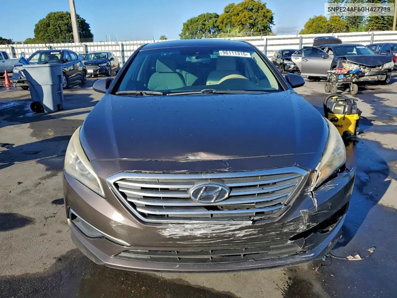 5NPE24AF6GH427738 2016 Hyundai Sonata Se
