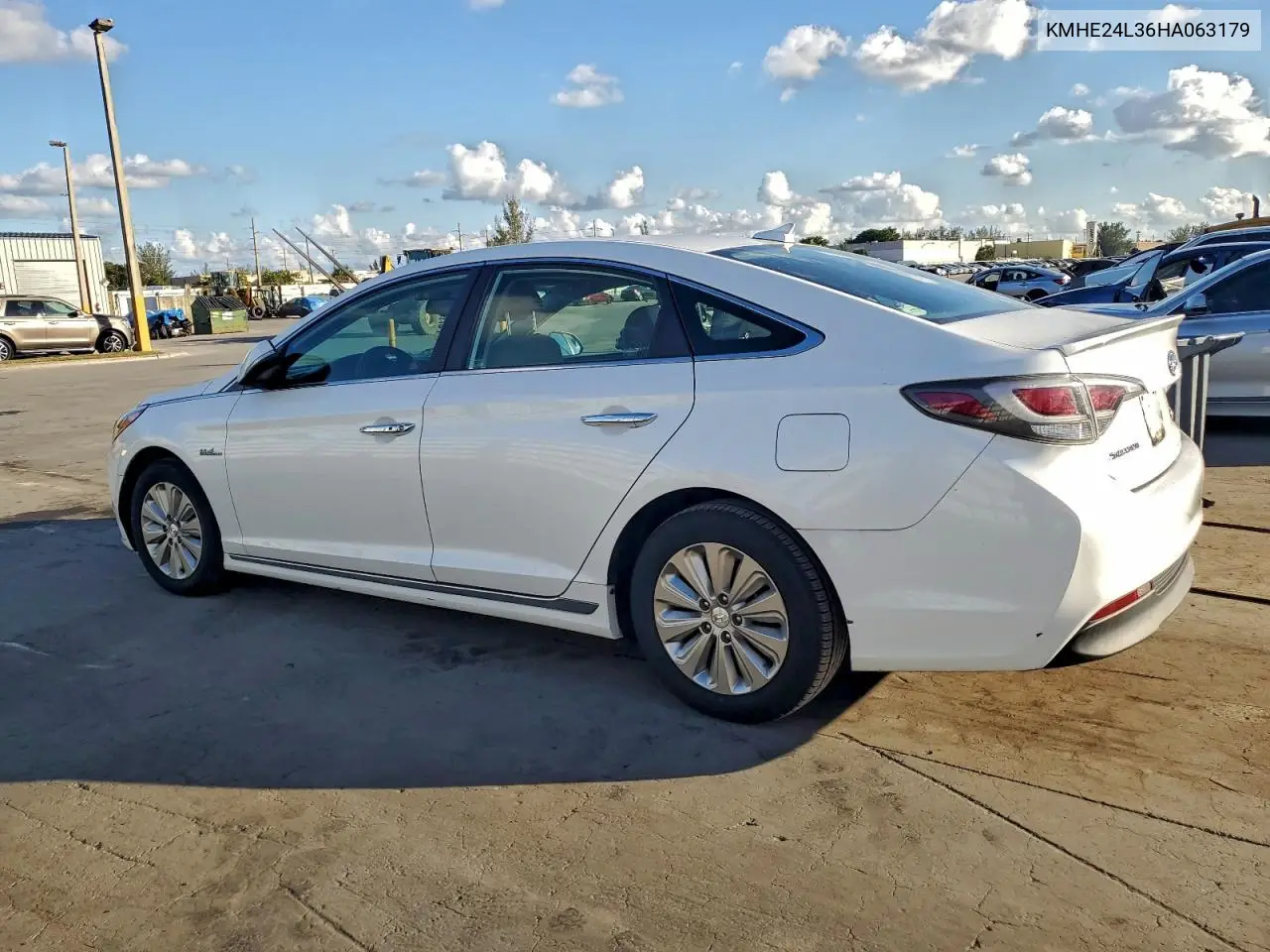 KMHE24L36HA063179 2017 Hyundai Sonata Hybrid