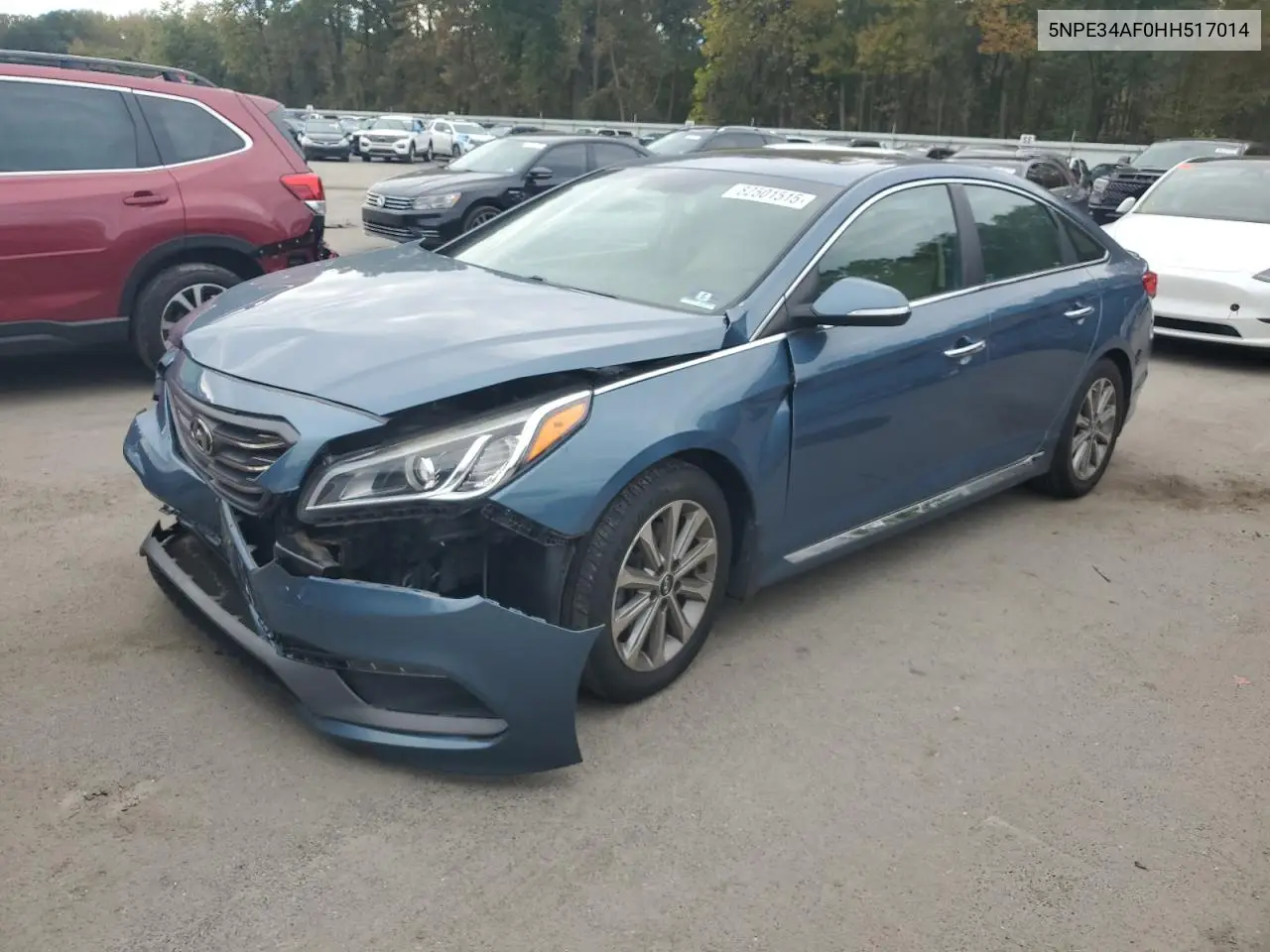5NPE34AF0HH517014 2017 Hyundai Sonata Sport