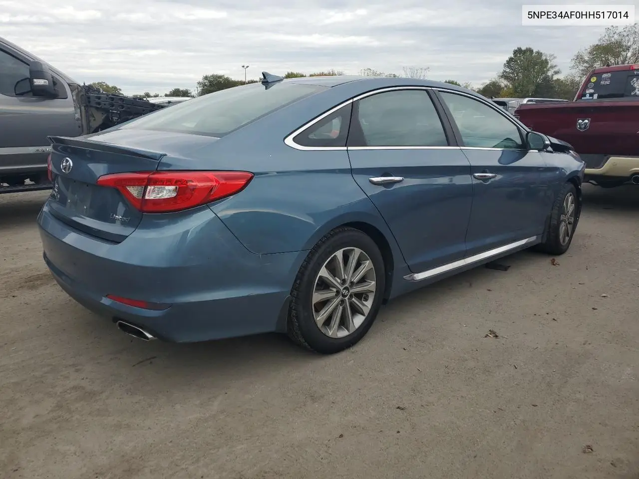 5NPE34AF0HH517014 2017 Hyundai Sonata Sport