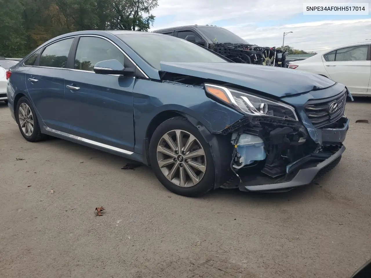 5NPE34AF0HH517014 2017 Hyundai Sonata Sport