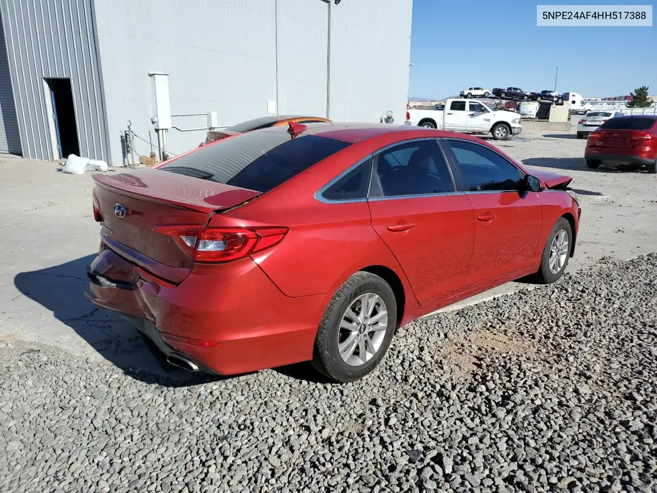 5NPE24AF4HH517388 2017 Hyundai Sonata Se