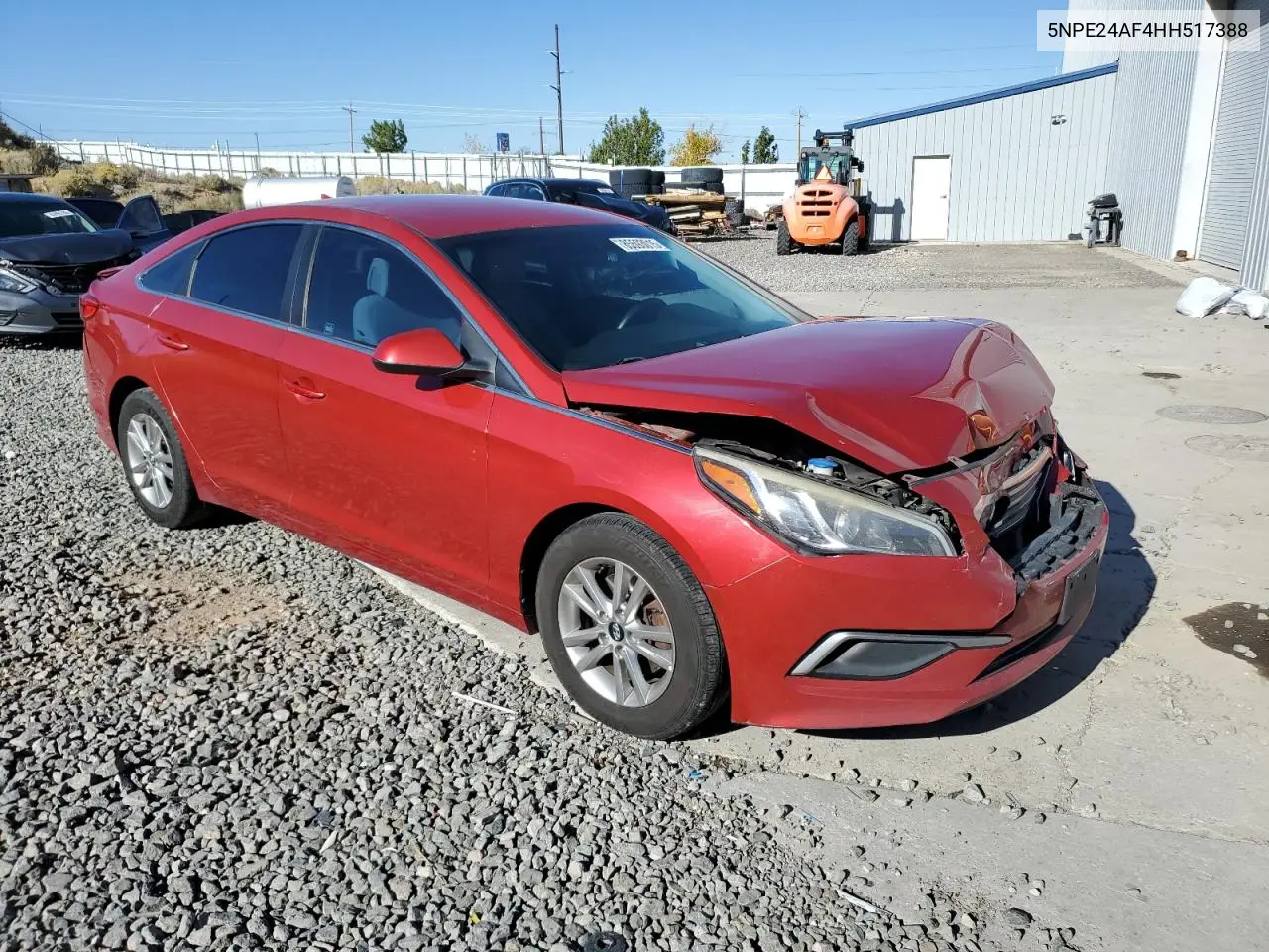 5NPE24AF4HH517388 2017 Hyundai Sonata Se