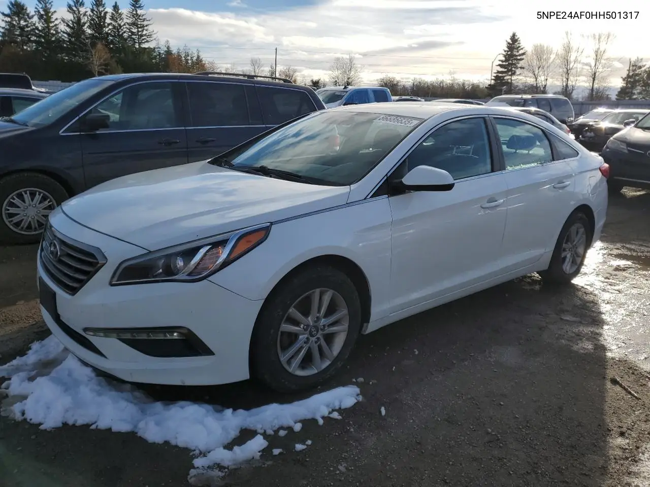 5NPE24AF0HH501317 2017 Hyundai Sonata Se