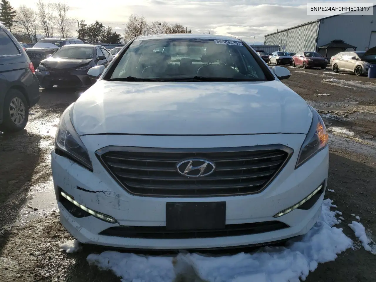 5NPE24AF0HH501317 2017 Hyundai Sonata Se