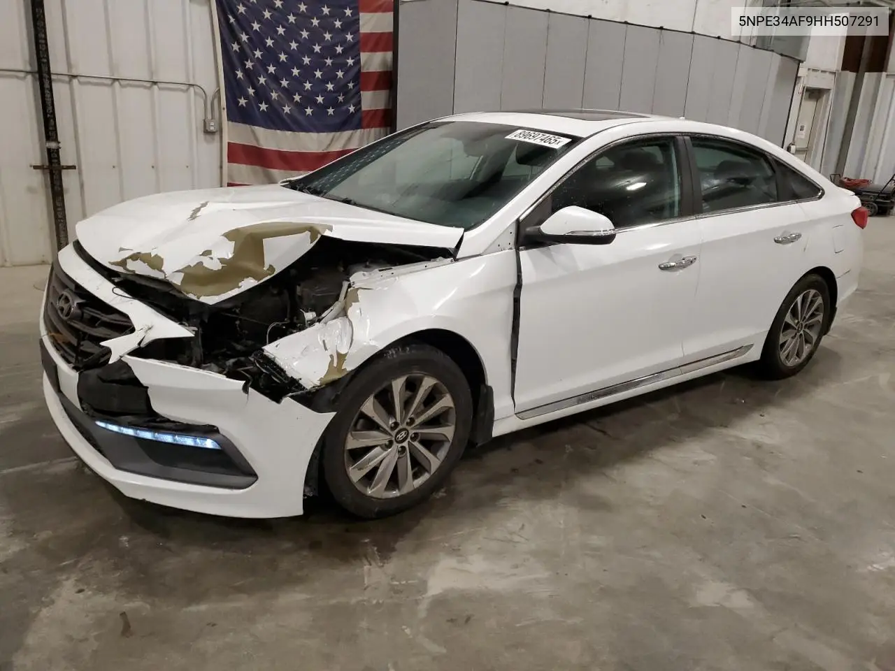5NPE34AF9HH507291 2017 Hyundai Sonata Sport