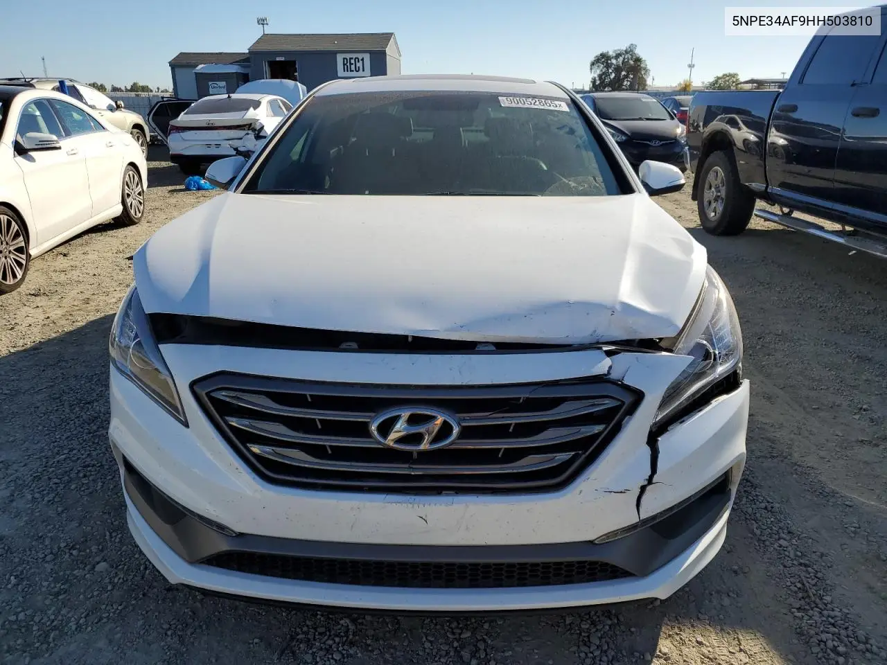 5NPE34AF9HH503810 2017 Hyundai Sonata Sport