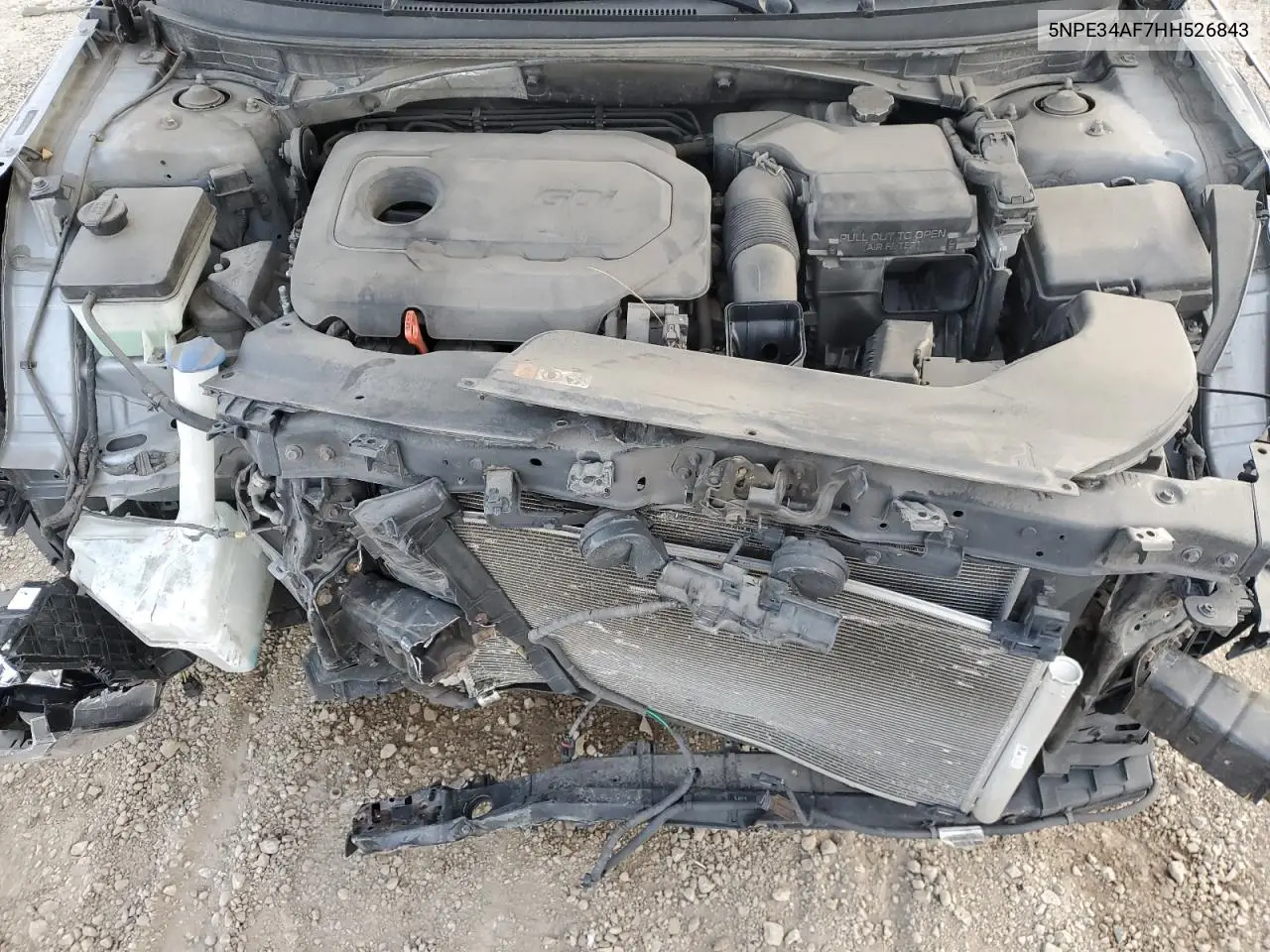 5NPE34AF7HH526843 2017 Hyundai Sonata Sport