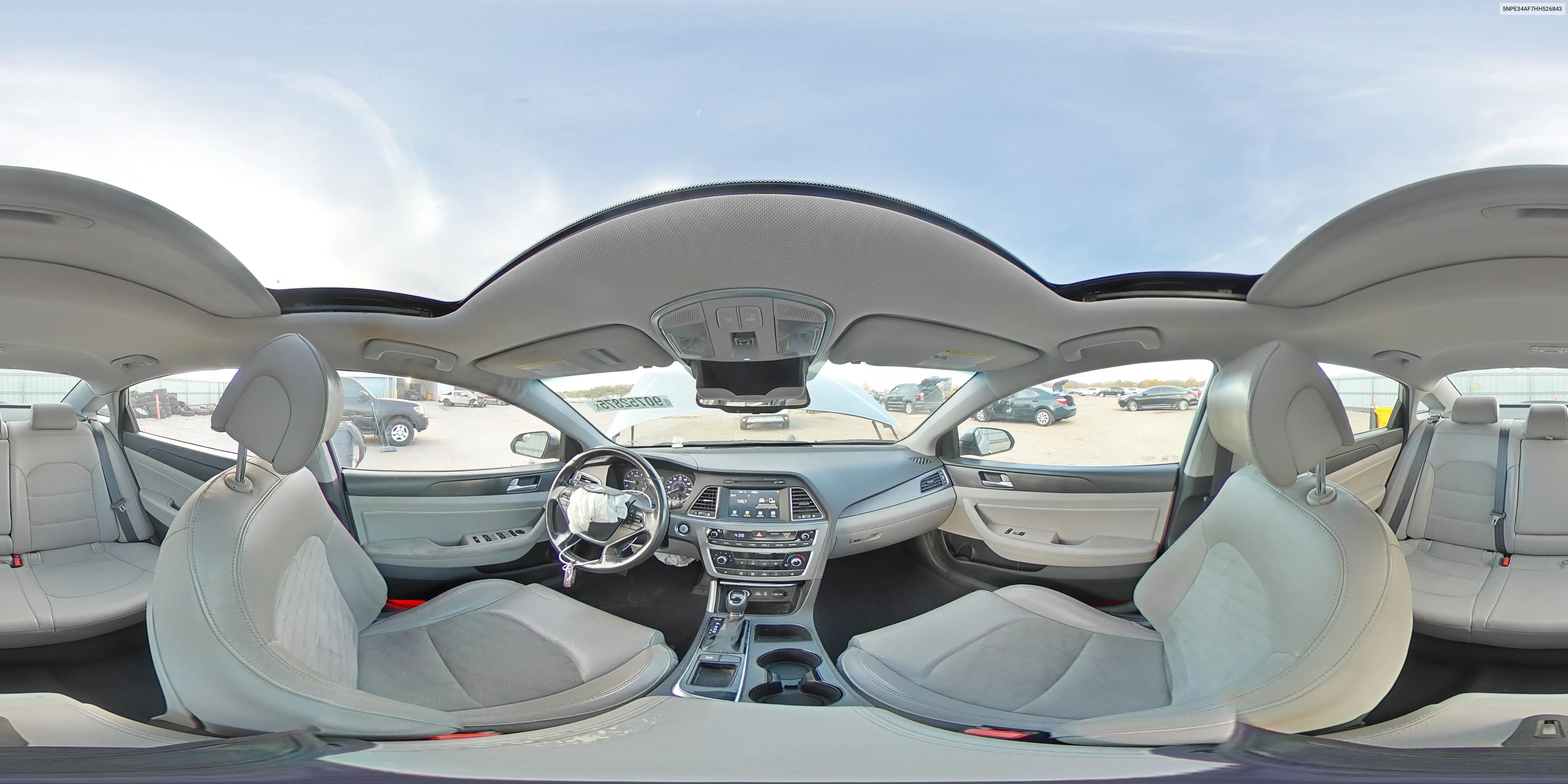 5NPE34AF7HH526843 2017 Hyundai Sonata Sport