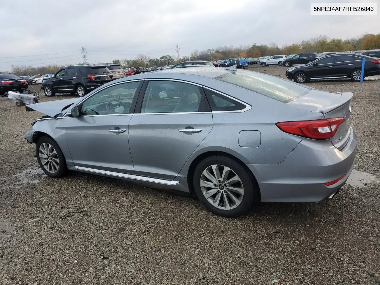 5NPE34AF7HH526843 2017 Hyundai Sonata Sport