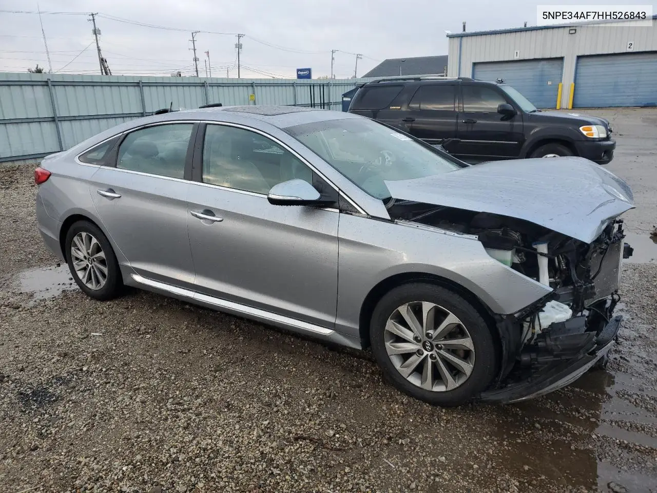 5NPE34AF7HH526843 2017 Hyundai Sonata Sport