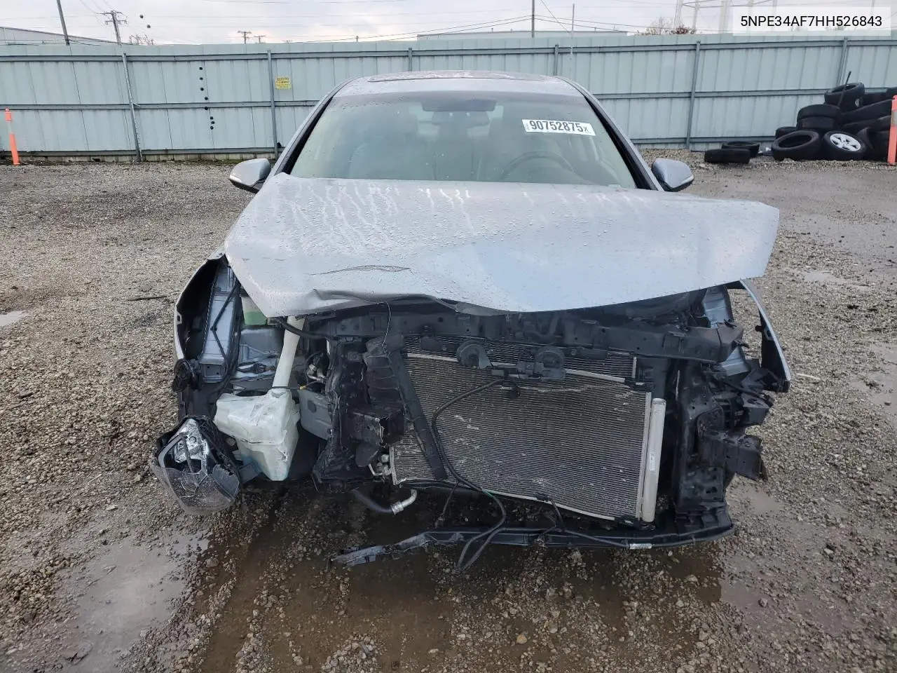 5NPE34AF7HH526843 2017 Hyundai Sonata Sport
