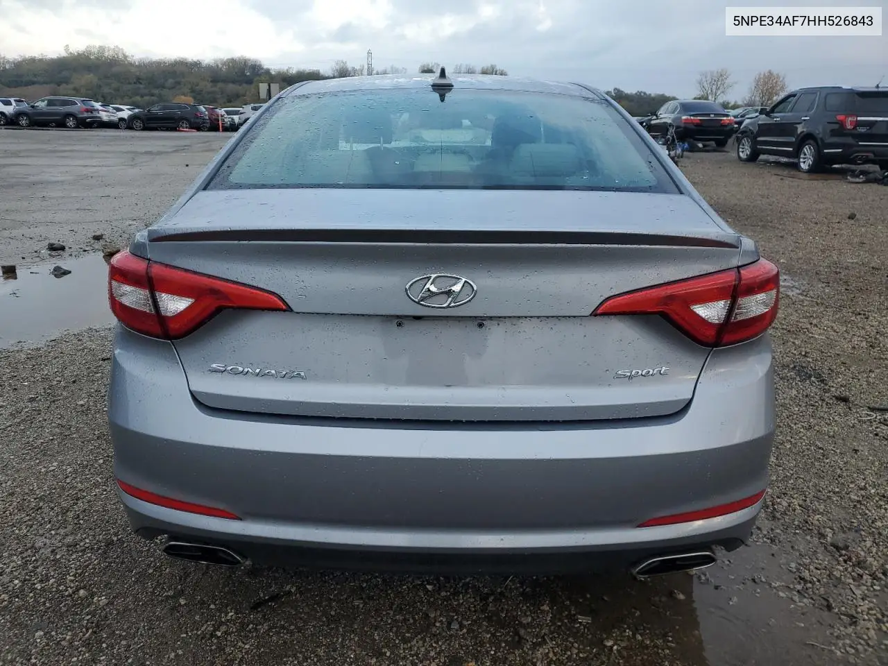 5NPE34AF7HH526843 2017 Hyundai Sonata Sport