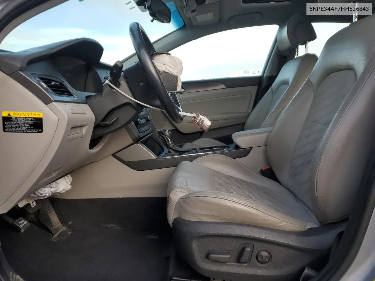 5NPE34AF7HH526843 2017 Hyundai Sonata Sport