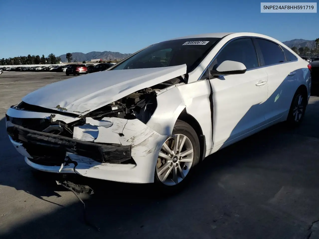 5NPE24AF8HH591719 2017 Hyundai Sonata Se