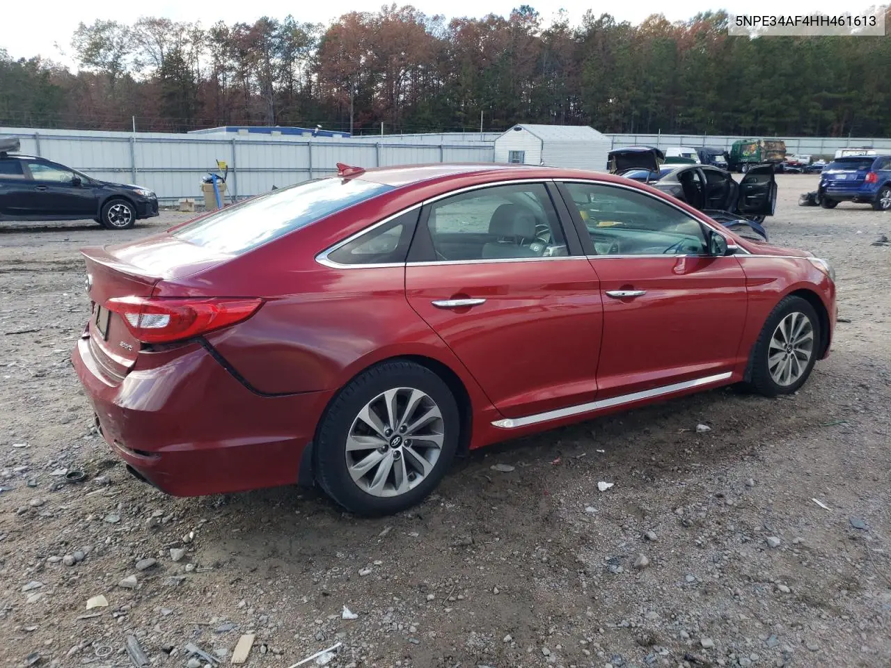 5NPE34AF4HH461613 2017 Hyundai Sonata Sport
