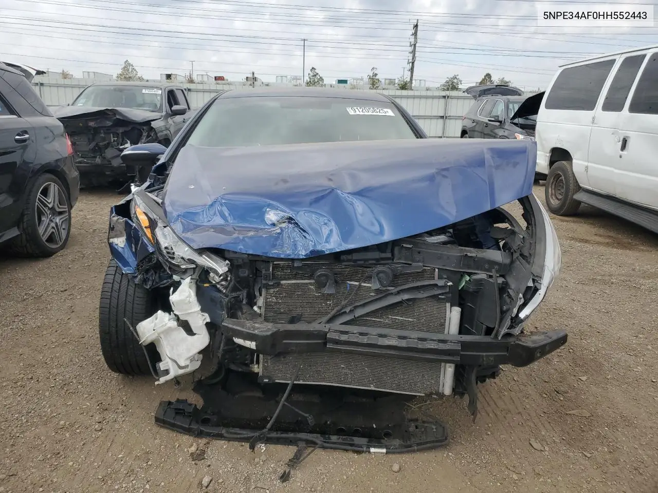 5NPE34AF0HH552443 2017 Hyundai Sonata Sport