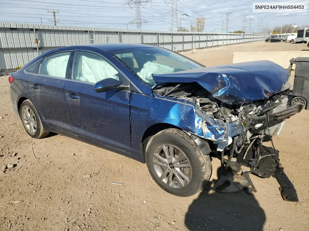 5NPE24AF9HH554453 2017 Hyundai Sonata Se