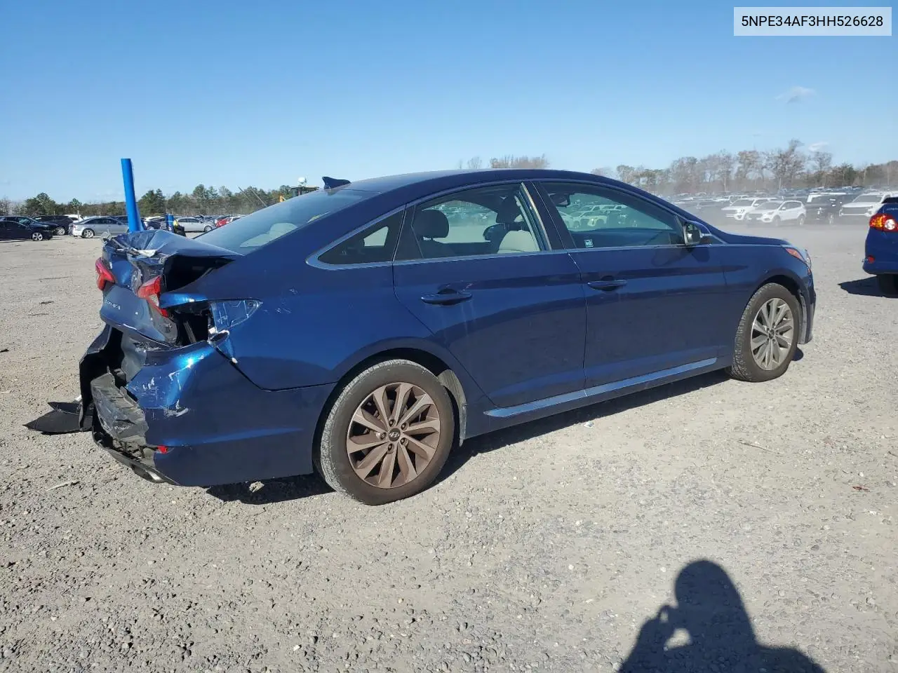 5NPE34AF3HH526628 2017 Hyundai Sonata Sport