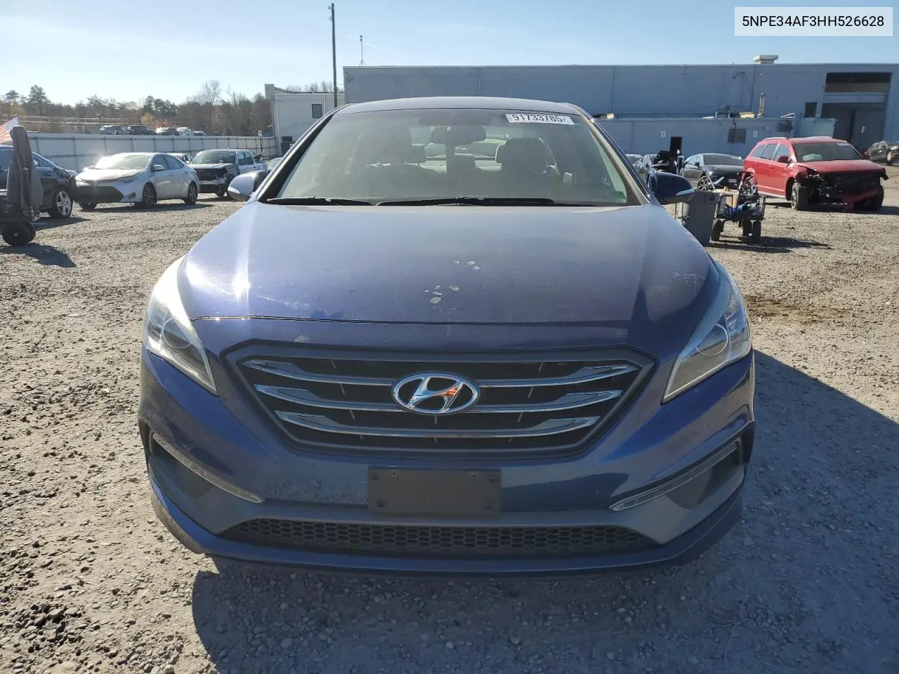 5NPE34AF3HH526628 2017 Hyundai Sonata Sport