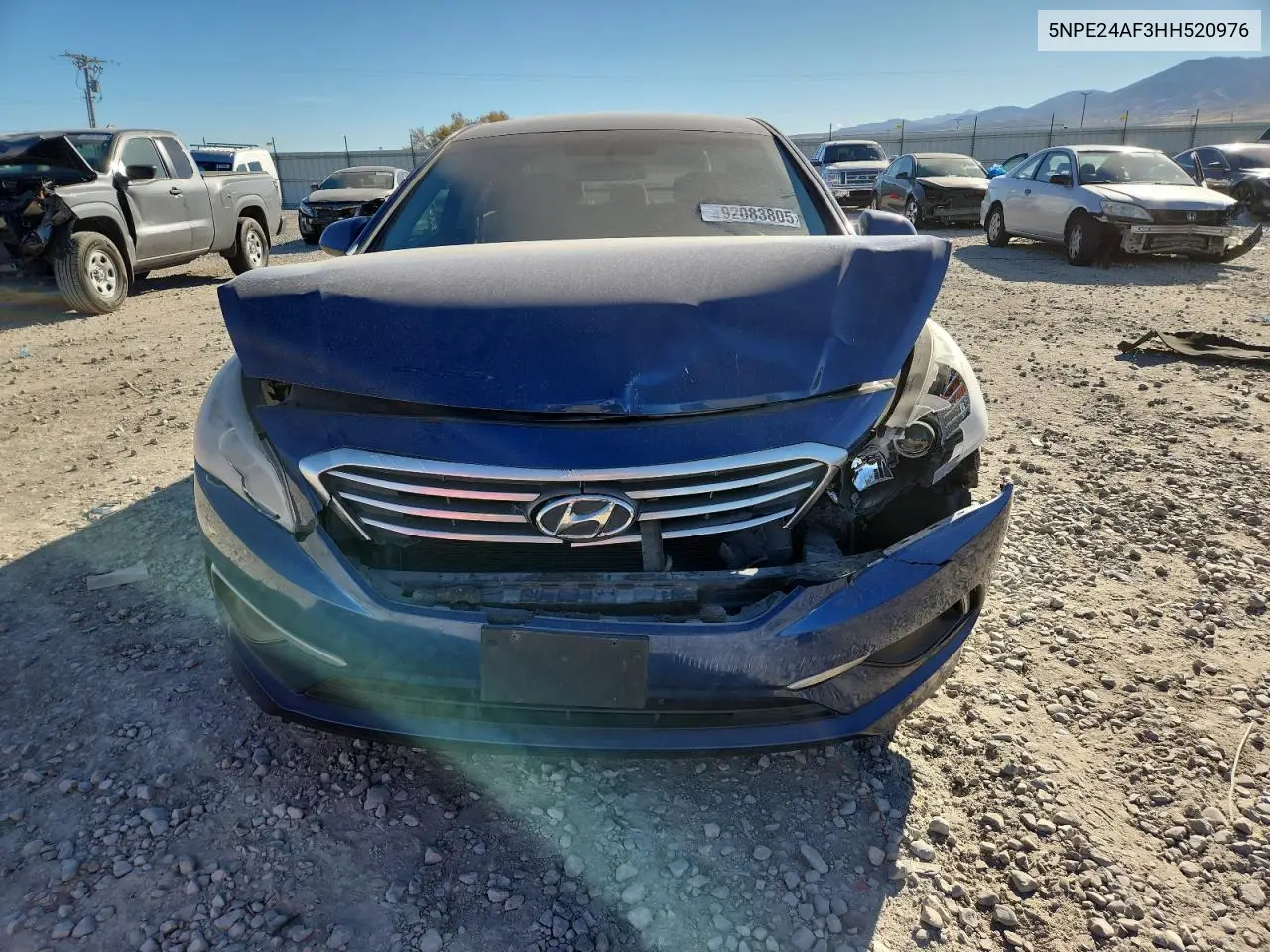 5NPE24AF3HH520976 2017 Hyundai Sonata Se