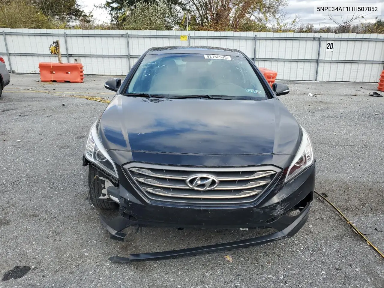 5NPE34AF1HH507852 2017 Hyundai Sonata Sport