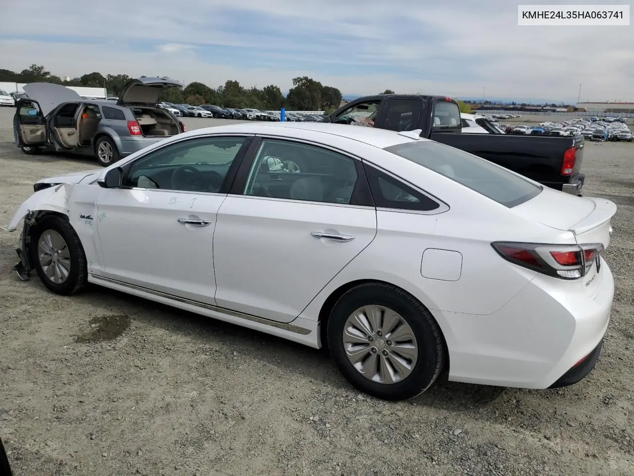 KMHE24L35HA063741 2017 Hyundai Sonata Hybrid