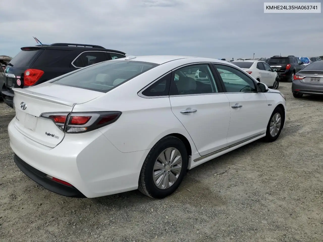 KMHE24L35HA063741 2017 Hyundai Sonata Hybrid