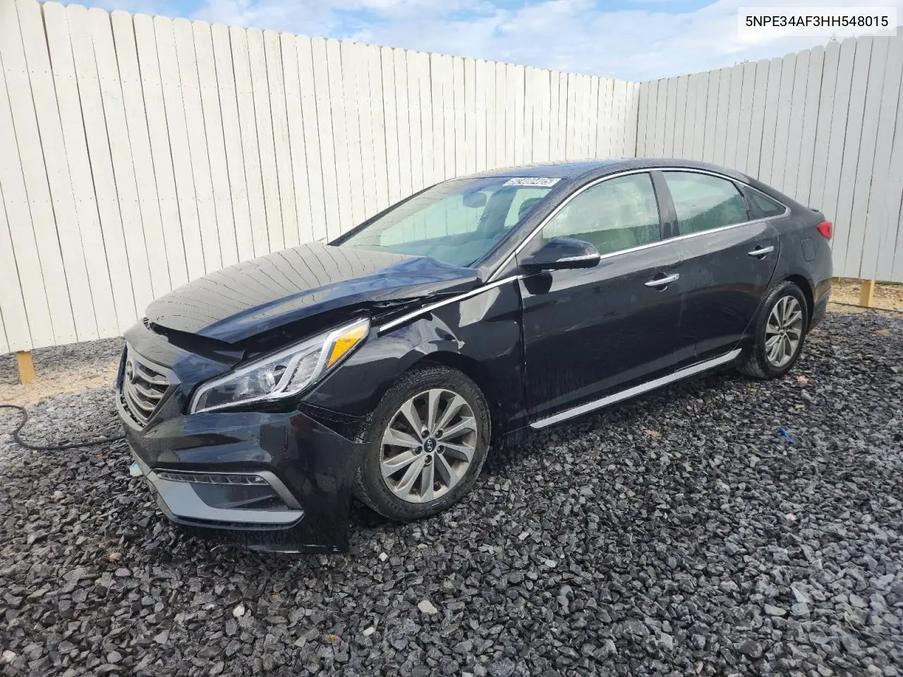 5NPE34AF3HH548015 2017 Hyundai Sonata Sport