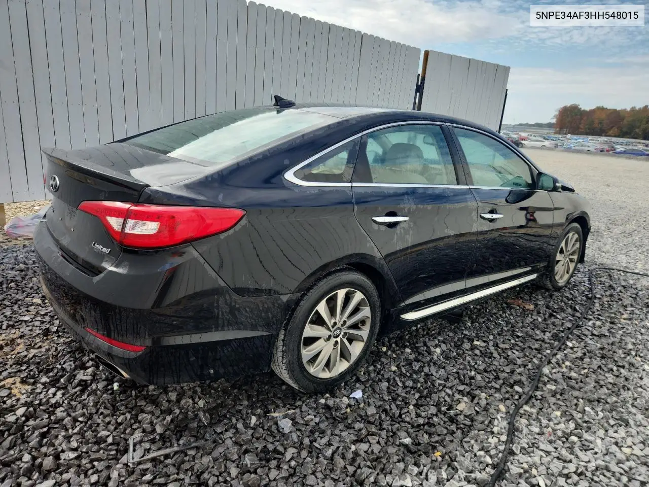 5NPE34AF3HH548015 2017 Hyundai Sonata Sport